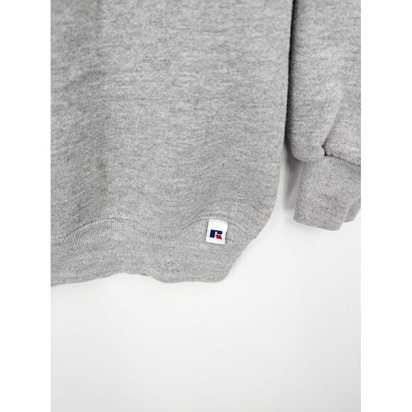 Russell Athletic VTG Men's Detriot Tigers Gray Crewneck Sweatshirt Med Small USA - Picture 3 of 8